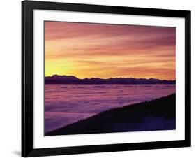 Livingston Range and Clouds-Richard Hamilton Smith-Framed Photographic Print