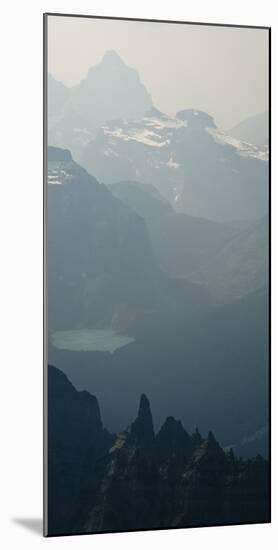 Livingston Range, Glacier National Park, Montana-Steven Gnam-Mounted Photographic Print