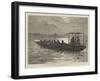 Livingstone and Stanley Going from Ujiji to Rusizi River-null-Framed Giclee Print