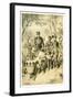 Livingstone Weak from Fever Escorted to Shinte's Town, C1854-null-Framed Giclee Print