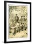 Livingstone Weak from Fever Escorted to Shinte's Town, C1854-null-Framed Giclee Print