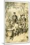 Livingstone Weak from Fever Escorted to Shinte's Town, C1854-null-Mounted Giclee Print