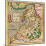 Livonia Map, Livoniae Nova Descriptio, 1573-1578-null-Mounted Giclee Print