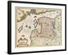 Livonia Map, Vulgo Lyefland, Atlas Maior-Joan Blaeu-Framed Giclee Print