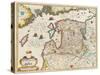 Livonia Map, Vulgo Lyefland, Atlas Maior-Joan Blaeu-Stretched Canvas