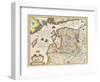 Livonia Map, Vulgo Lyefland, Atlas Maior-Joan Blaeu-Framed Giclee Print