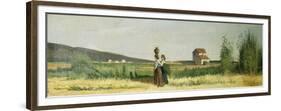 Livorno Water Carrier, 1865-Giovanni Fattori-Framed Premium Giclee Print