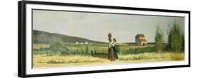 Livorno Water Carrier, 1865-Giovanni Fattori-Framed Premium Giclee Print