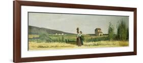 Livorno Water Carrier, 1865-Giovanni Fattori-Framed Giclee Print