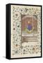 Livre d'heures. Sainte Marguerite d'Antioche-null-Framed Stretched Canvas