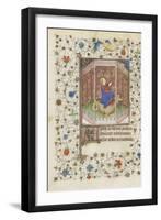 Livre d'heures. Sainte Marguerite d'Antioche-null-Framed Premium Giclee Print