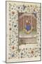 Livre d'heures. Sainte Marguerite d'Antioche-null-Mounted Premium Giclee Print