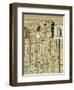 Livre des morts, papyrus de Nebqed-null-Framed Giclee Print