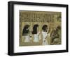 Livre des morts, papyrus de Nebqed-null-Framed Giclee Print