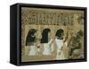 Livre des morts, papyrus de Nebqed-null-Framed Stretched Canvas