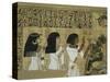 Livre des morts, papyrus de Nebqed-null-Stretched Canvas