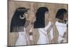 Livre des morts, papyrus de Nebqed-null-Mounted Premium Giclee Print