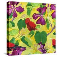 Liwis in Orchid Tree - Repeat Pattern-Carissa Luminess-Stretched Canvas