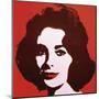 Liz, 1963 (Red)-Andy Warhol-Mounted Art Print