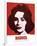 Liz, 1963 (Red)-Andy Warhol-Framed Art Print