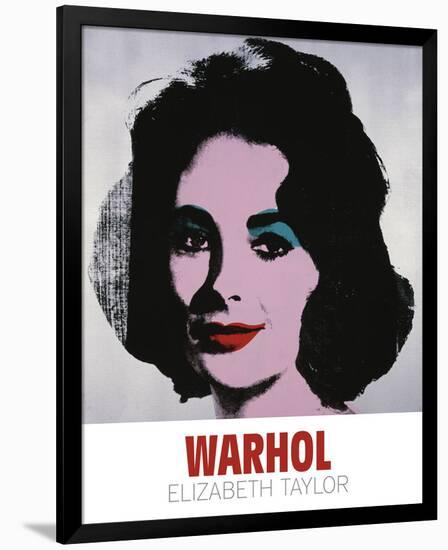 Liz, 1963-Andy Warhol-Framed Art Print