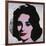Liz, 1963-Andy Warhol-Framed Art Print