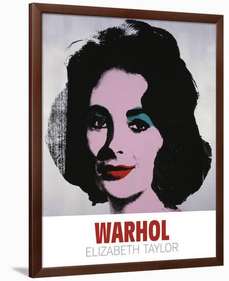 Liz, 1963-Andy Warhol-Framed Art Print