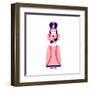 Liz from Windsor-Tosh-Framed Art Print