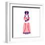 Liz from Windsor-Tosh-Framed Art Print