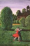 Joshua Tree and Coyote, 1983-Liz Wright-Giclee Print