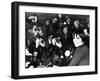 Liza Minnelli Is Surrounded by Photographers During an Airport News Conference in Paris-null-Framed Photo