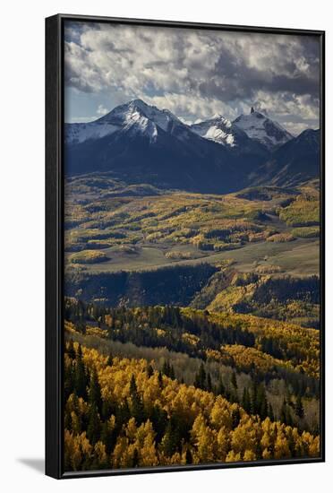 Lizard Head and Yellow Aspens in the Fall-James Hager-Framed Photographic Print