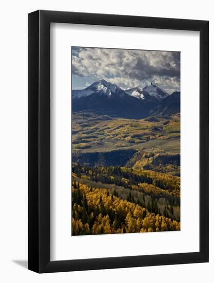 Lizard Head and Yellow Aspens in the Fall-James Hager-Framed Photographic Print