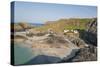 Lizard Peninsula, View of Kynance Cove-Guido Cozzi-Stretched Canvas