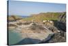 Lizard Peninsula, View of Kynance Cove-Guido Cozzi-Stretched Canvas