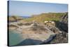 Lizard Peninsula, View of Kynance Cove-Guido Cozzi-Stretched Canvas