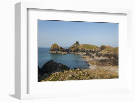 Lizard Peninsula, View of Kynance Cove-Guido Cozzi-Framed Photographic Print