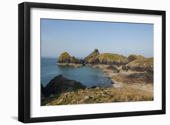 Lizard Peninsula, View of Kynance Cove-Guido Cozzi-Framed Photographic Print