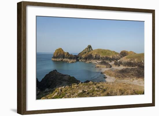 Lizard Peninsula, View of Kynance Cove-Guido Cozzi-Framed Photographic Print