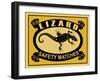 Lizard Safety Matches-Mark Rogan-Framed Art Print