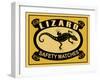 Lizard Safety Matches-Mark Rogan-Framed Art Print