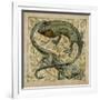 Lizards, Design For a Tile-William de Morgan-Framed Giclee Print