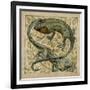 Lizards, Design For a Tile-William de Morgan-Framed Giclee Print