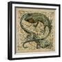 Lizards, Design For a Tile-William de Morgan-Framed Giclee Print