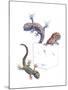 Lizards-null-Mounted Giclee Print