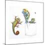 Lizards-null-Mounted Giclee Print