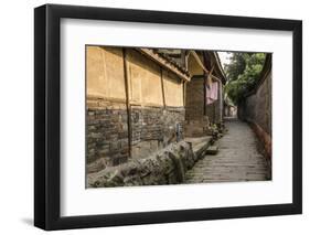 Lizhuang Ancient Town, Yibin, Sichuan Province, China, Asia-Michael Snell-Framed Photographic Print