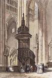 Church at Rouen-LJ Wood-Art Print