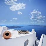 A Panorama from Santorini Island, Greece-Ljsphotography-Framed Photographic Print