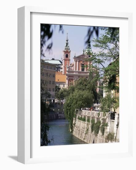 Ljubliana, Slovenia-Charles Bowman-Framed Photographic Print